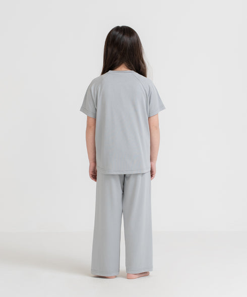 Girls' Air Cropped Pajama Set
