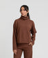 Women's Rib Relaxed Fit Turtleneck