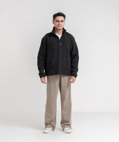 Men's Sherpa Mock Neck
