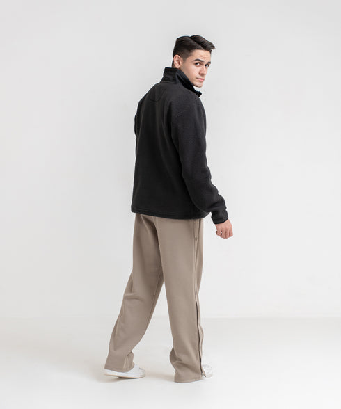 Men's Sherpa Mock Neck