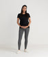 Women's Maternity/Nursing Zipper Tee