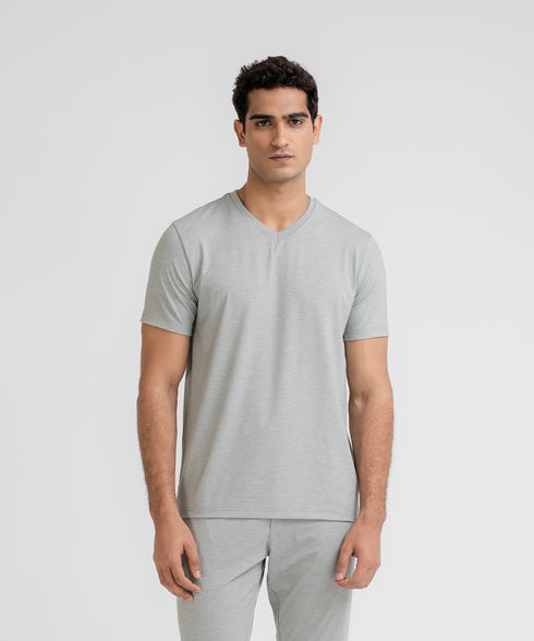 Men's LuxeLight V-Neck Tee
