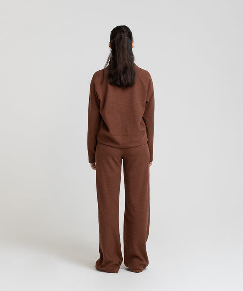 Women's Rib Relaxed Fit Turtleneck