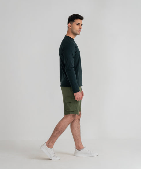 Men's Slub Long Sleeve Tee