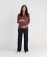 Women's Maternity/Nursing Wrap Top