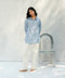 Women's Linen Half Placket Shirt