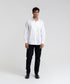 Men's Pin Tucks Button Down Shirt