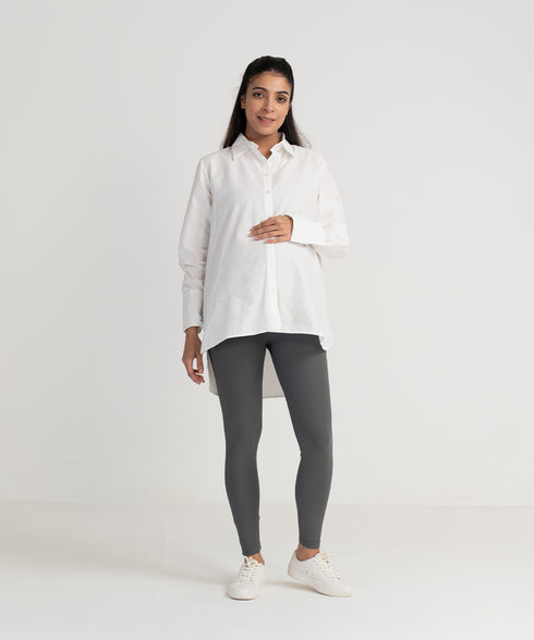 Women's Maternity/Nursing Button Down Shirt