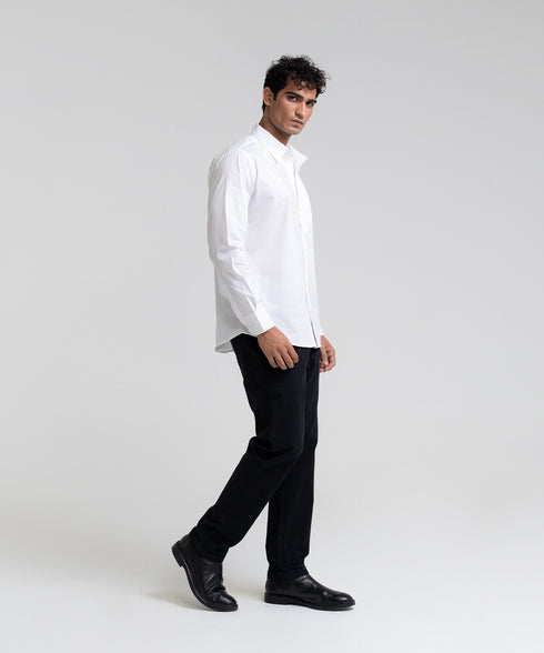 Men's Pin Tucks Button Down Shirt
