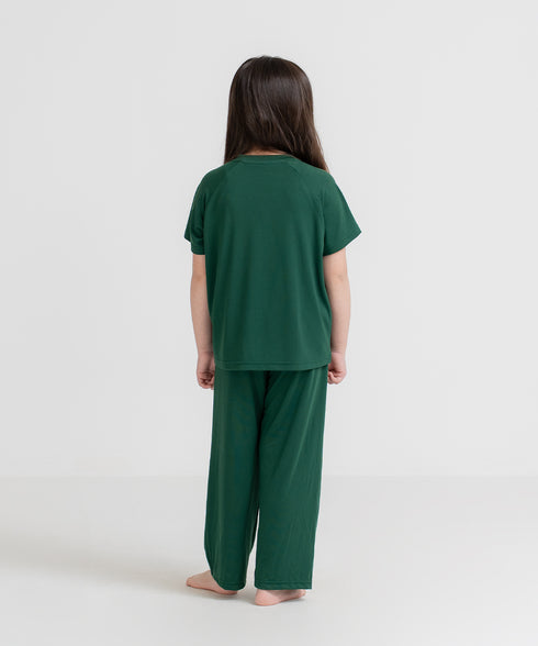 Girls' Air Cropped Pajama Set