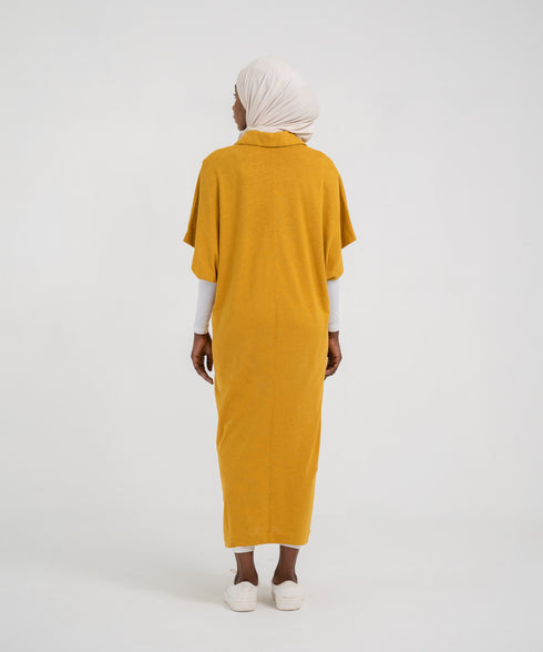 Women's Linen Collar Dress