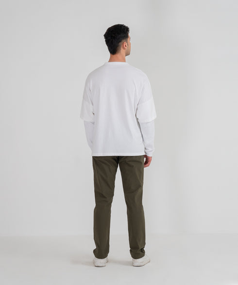 Men's Double Sleeve Tee