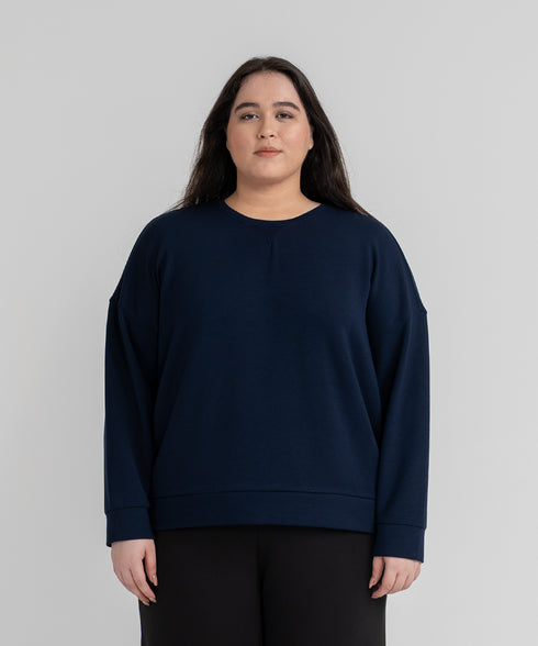 Women's Plus LuxeStretch Sweatshirt