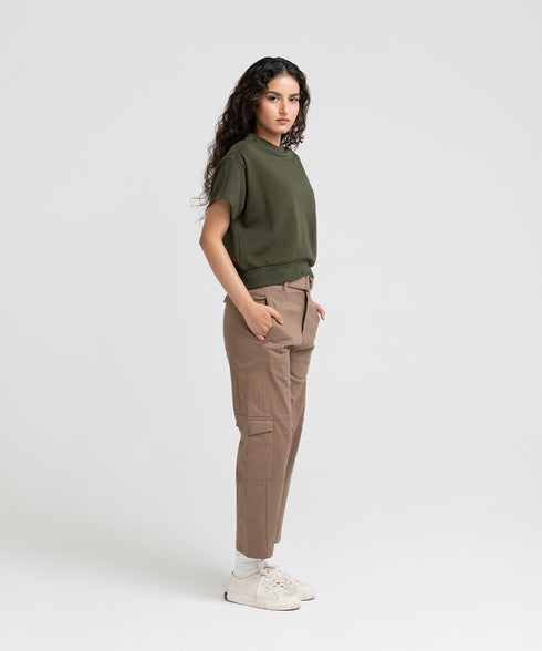 Women's Twill Cargo Pants