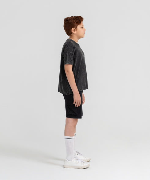 Kids' Denim Oversized Tee