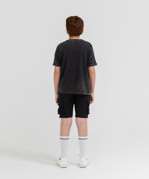 Kids' Denim Oversized Tee