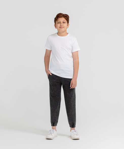 Kids' Denim Relaxed Fit Joggers