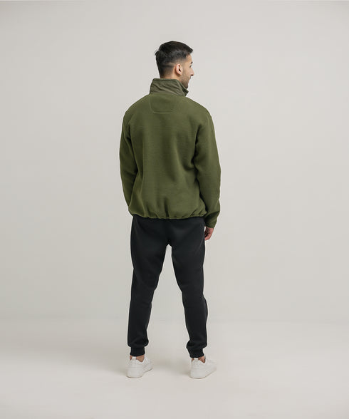 Men's Sherpa Mock Neck