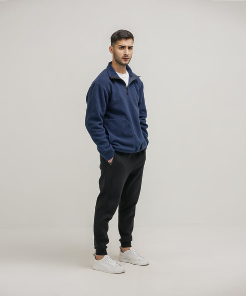 Men's Sherpa Mock Neck