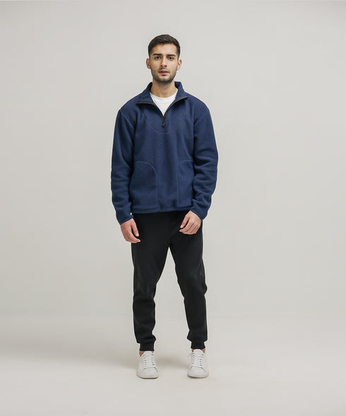 Men's Sherpa Mock Neck