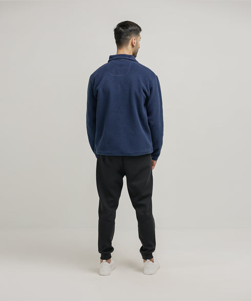 Men's Sherpa Mock Neck
