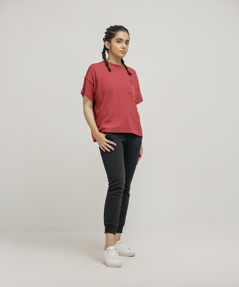 Women's Pocket Waffle Shirt