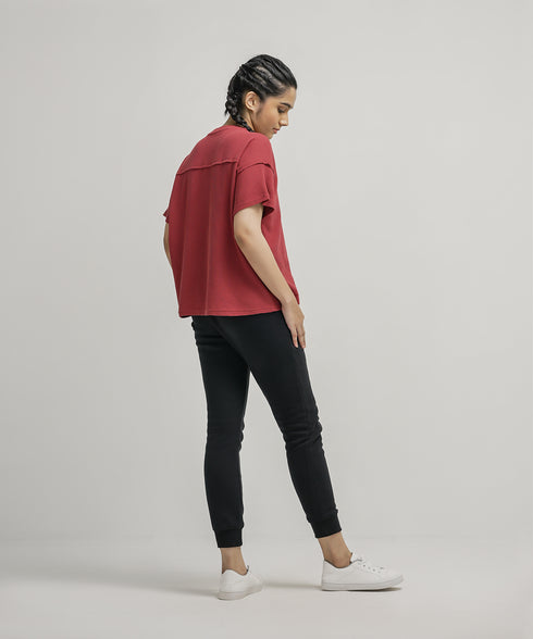 Women's Pocket Waffle Shirt