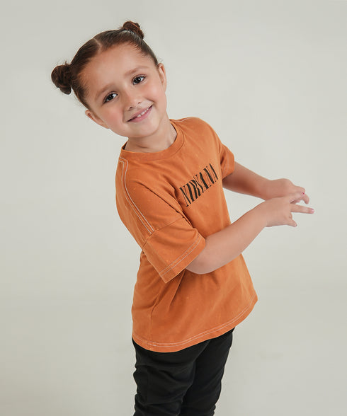 Kids' Nirvana Oversized Tee