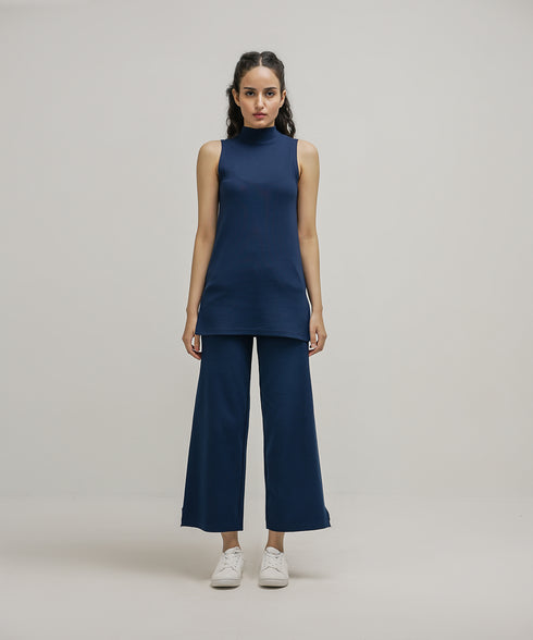 Women's Sleeveless Ribbed Set