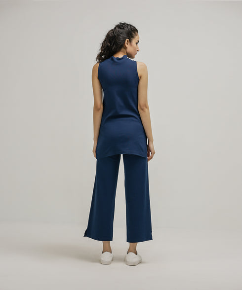 Women's Sleeveless Ribbed Set