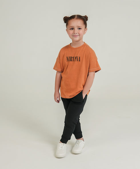 Kids' Nirvana Oversized Tee