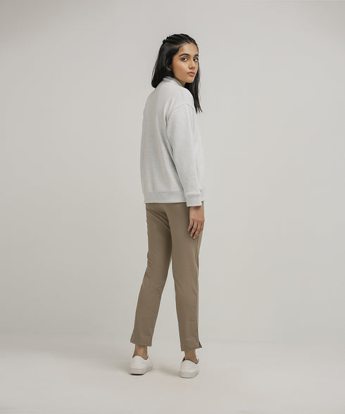 Women's Terry Pocket Henley