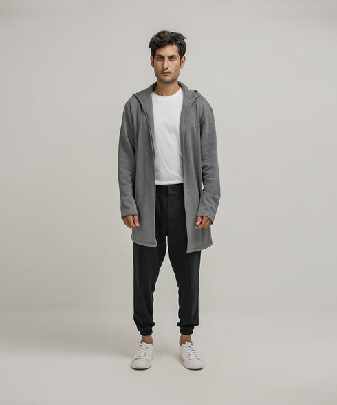 Men's Hood Cardigan