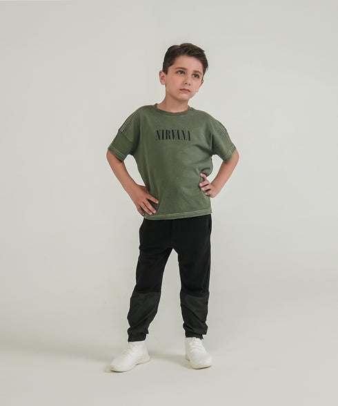Kids' Nirvana Oversized Tee