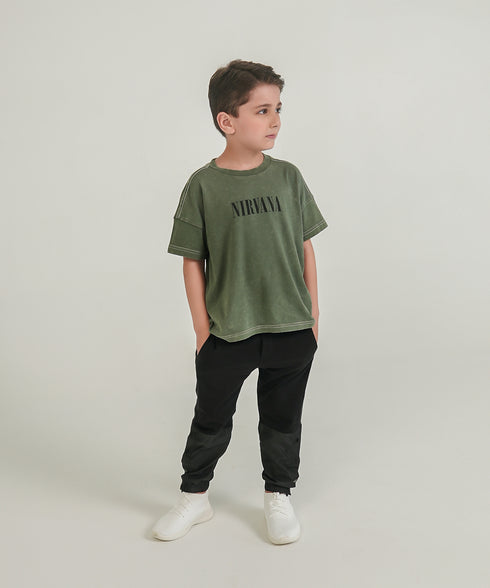 Kids' Nirvana Oversized Tee