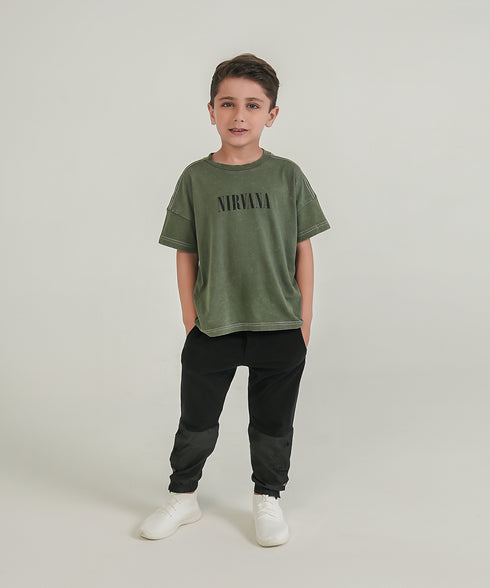 Kids' Nirvana Oversized Tee