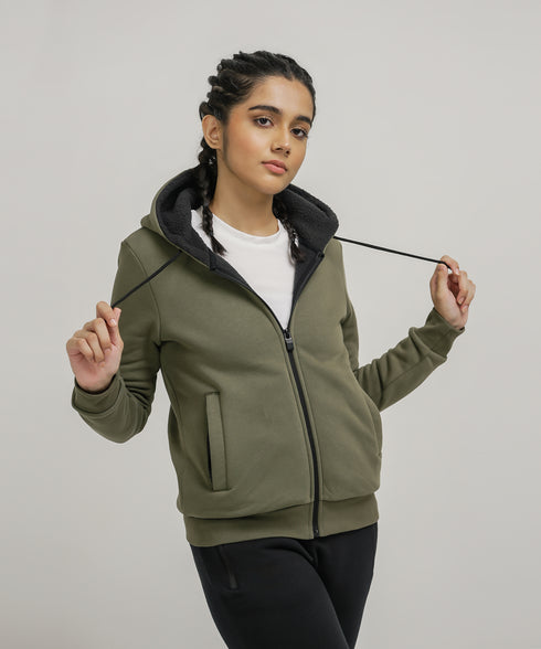 Women's Sherpa Lined Hoodie