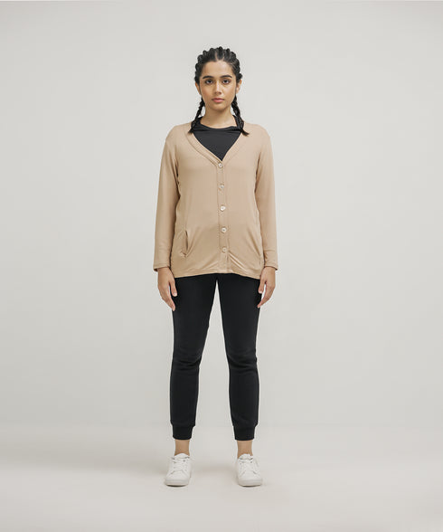 Women's Button Down Cardigan