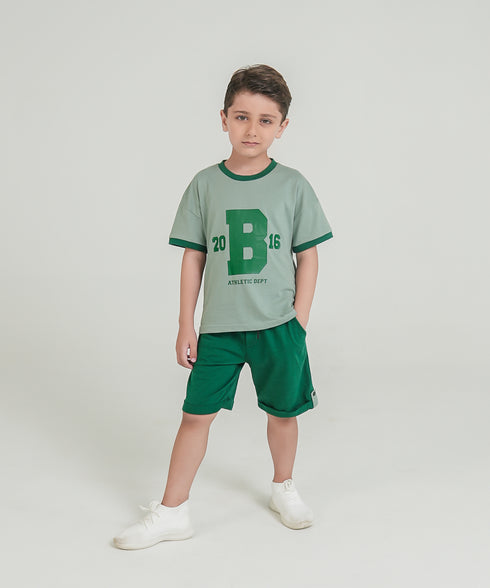 Boys' Printed Athleisure Set