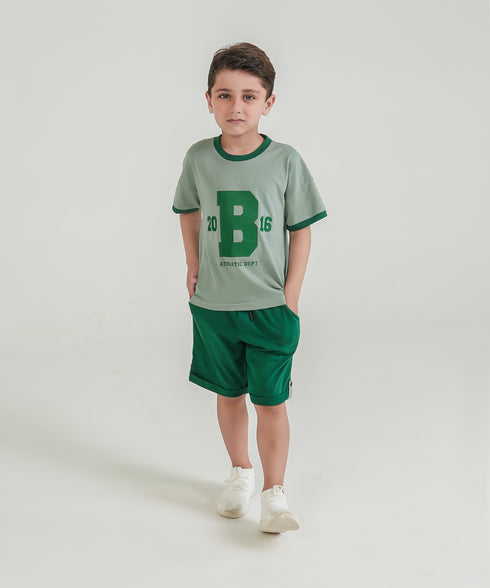 Boys' Printed Athleisure Set