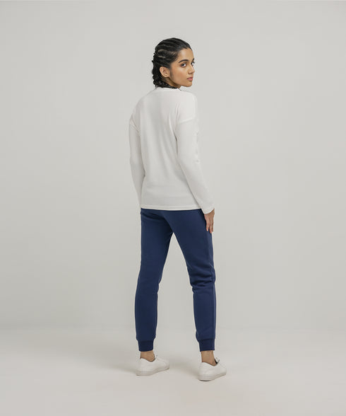 Women's Open Placket Waffle Shirt