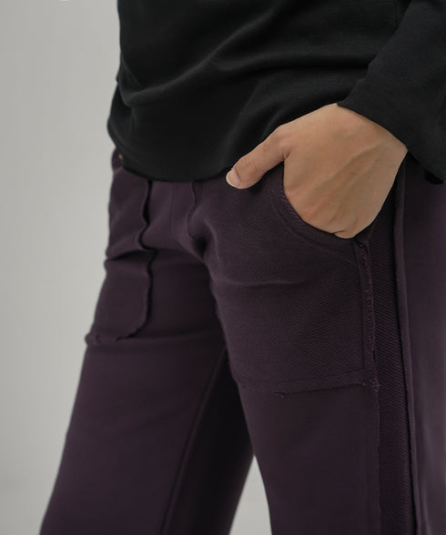 Women's Terry Wide Leg Pants