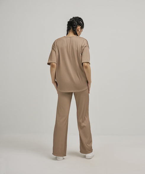 Women's Pleated Zip Set