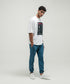 Men's Raw Edge Panel Joggers