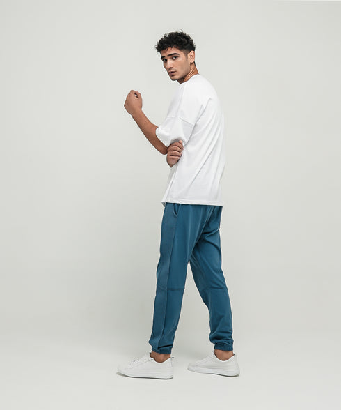 Men's Raw Edge Panel Joggers