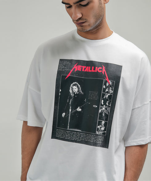 Men's Metallica Oversized Tee