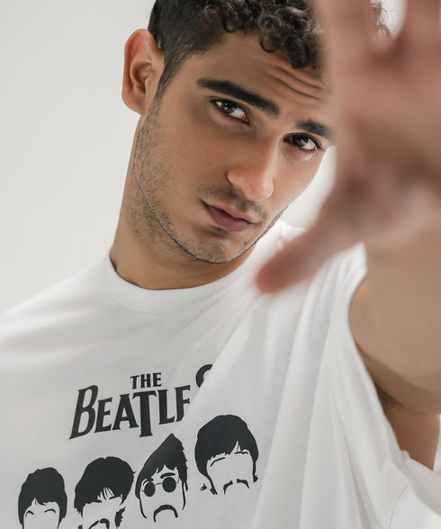 Men's Beatles Oversized Tee