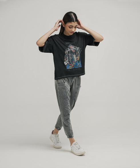 Women's Guns N Roses Oversized Tee