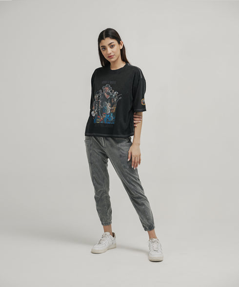 Women's Guns N Roses Oversized Tee