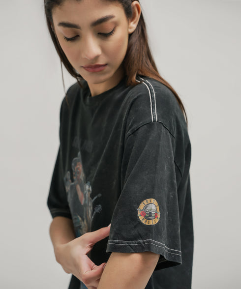 Women's Guns N Roses Oversized Tee